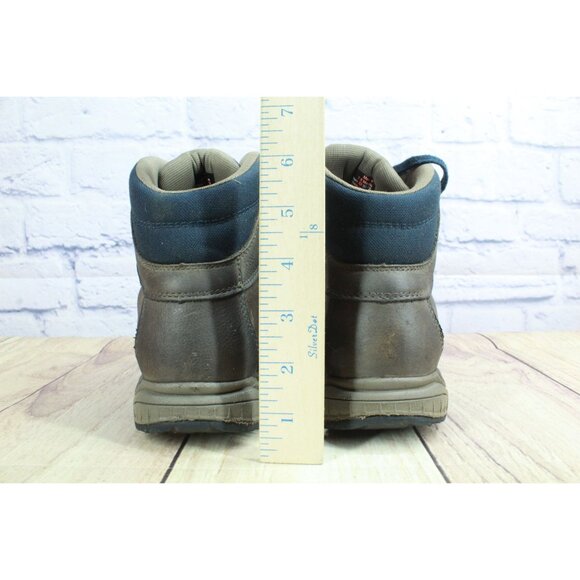 LL Bean Alpine Hiking Boots Leather Brown Size 7.5 M - Picture 6 of 9